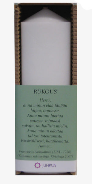 Runokynttilä Rukous