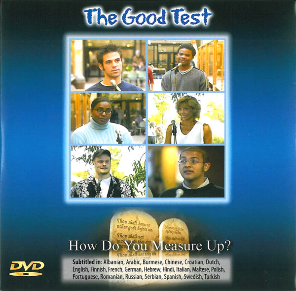 The Good Test -evankeliointi-DVD