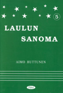 Laulun sanoma 5 -nuottivihko