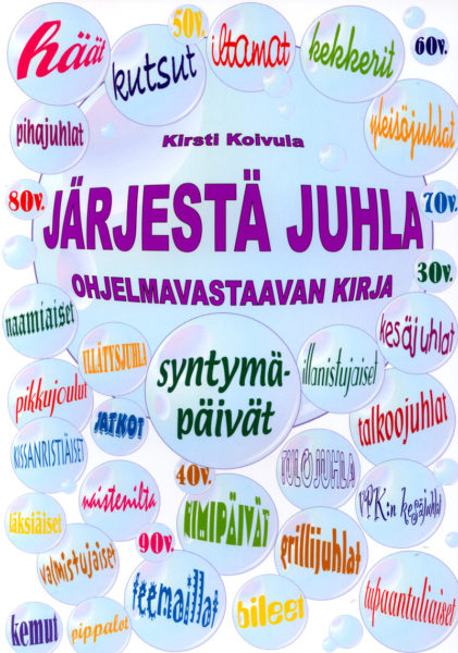 Järjestä juhla -ohjelmavastaavan kirja