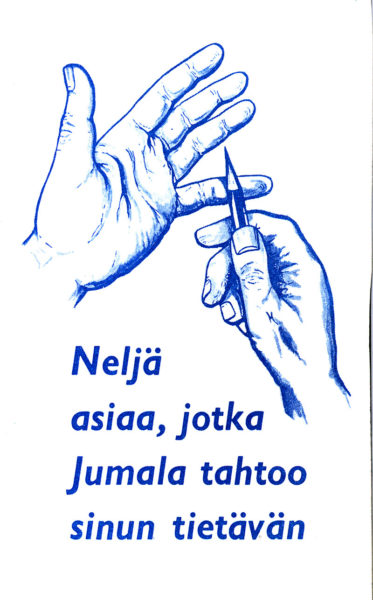 Neljä asiaa, jotka Jumala tahtoo sinun tietävän -traktaatti