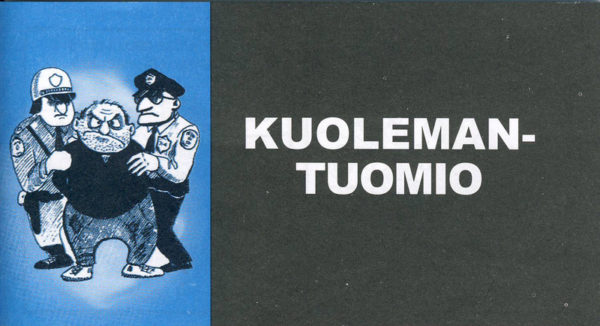 Sarjakuvatraktaatti: Kuolemantuomio