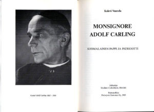 Monsignore Adolf Carling