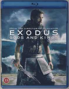 Exodus - Gods and Kings blu-ray