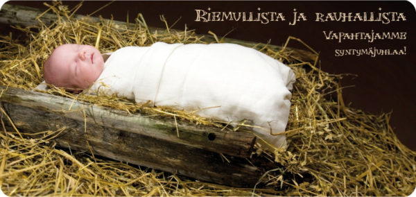 Seimen äärellä -joulukortti