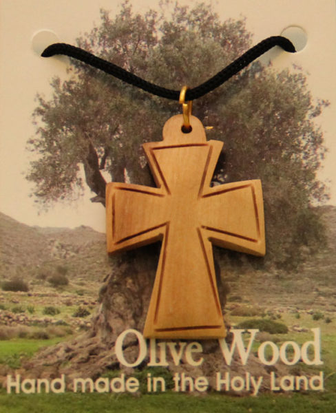 Kaulariipus, risti leveä, oliivipuu
