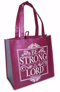 Eco tote -kassi, Be strong in the Lord