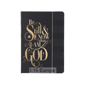 Be still and know -muistikirja Be still and know -muistikirja