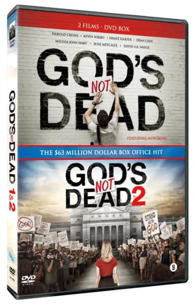 God's not dead 1 & 2 DVD (englanninkielinen, ei suom.kiel. tekstitystä)