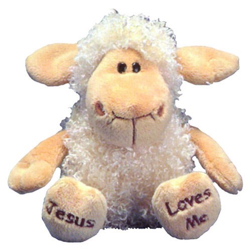 Pehmolelu lammas, Jesus loves me
