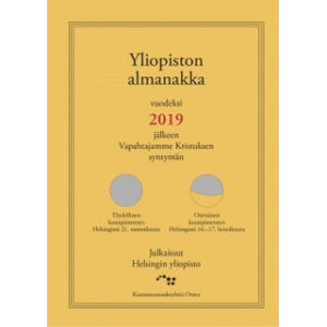 Yliopiston almanakka 2019 Yliopiston almanakka 2019