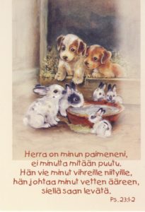 Kortti, Herra on minun paimeneni