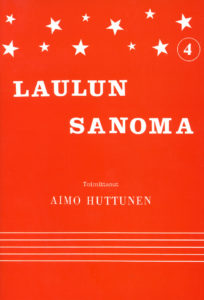 Laulun sanoma 4 -nuottivihko