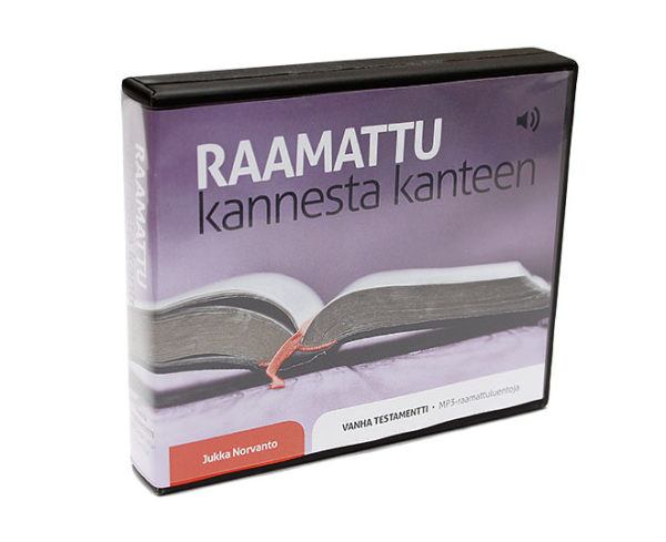 Raamattu kannesta kanteen MP3-muodossa - Vanha Testamentti 9CD