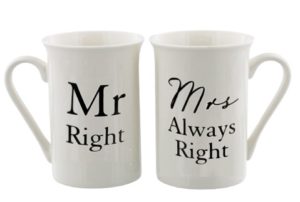 Tekstimukipari Mr. Right/Mrs. Always Right Tekstimukipari Mr. Right/Mrs. Always Right