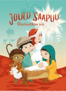 Joulu saapuu Riemuitkaa siis - tarrakirja