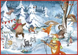 Adventtikalenteri 2020, Joulumetsä Adventtikalenteri 2020, Joulumetsä