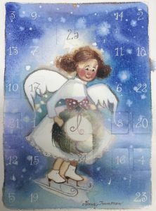 Adventtikalenteri: Luistelijaenkeli Adventtikalenteri: Luistelijaenkeli