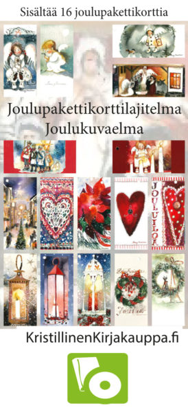 Joulupakettikorttilajitelma: Joulukuvaelma (sis. 16 korttia)