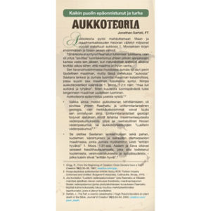 Traktaatti - Kaikin puolin epäonnistunut ja turha aukkoteoria