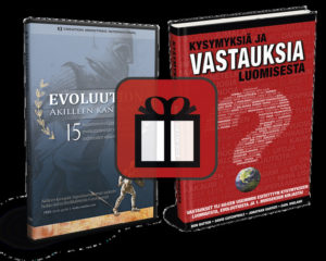 Kysymyksiä ja vastauksia luomisesta + Evoluution Akilleen kantapäät DVD Kysymyksiä ja vastauksia luomisesta + Evoluution Akilleen kantapäät DVD