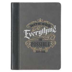 With God Everything is Possible - muistikirja With God Everything is Possible - muistikirja