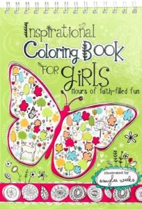 Inspirational Coloring Book for Girls - Tyttöjen värityskirja