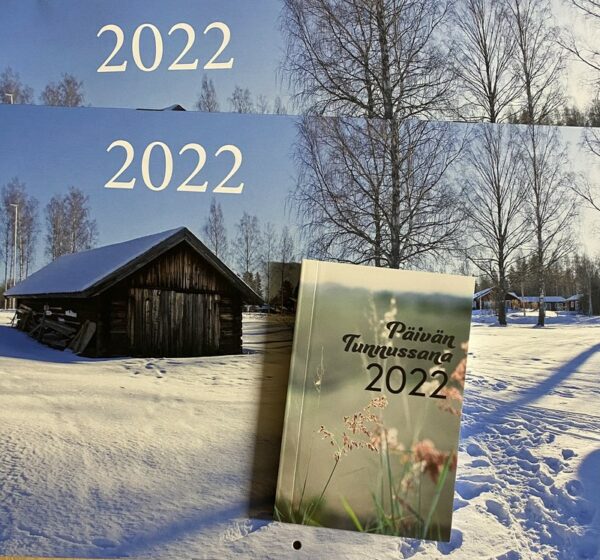 2022 Päivän tunnussana + 2 kalenteria