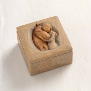 Willow tree - Quiet Strength - muistolaatikko Willow tree - Quiet Strength - muistolaatikko