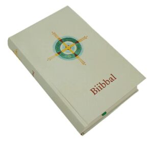Biibbal, Standard, pohjoissaamenkielinen Raamattu, risti