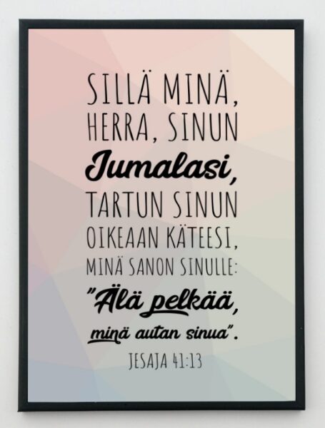 Taulu, Jesaja 41:13