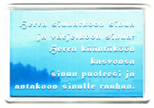 Magneetti Herra siunatkoon sinua ja varjelkoon sinua...