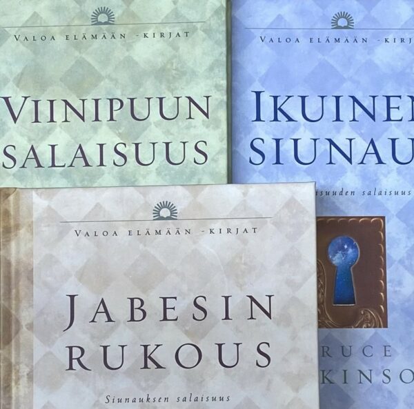 Jabesin rukous, Ikuinen siunaus ja Viinipuun salaisuus (3 kirjaa)