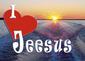 Postikortti, I love Jeesus