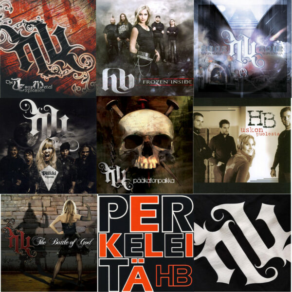 HB tuotepaketti 8CD + nopeimmille t-paita