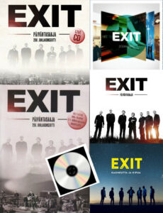 CD-Megapaketti: Exit (5CD + 2DVD + Blu-ray) + 10 Yllätys CD-levyä