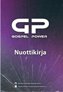 Gospel Power Nuottikirja - Alkuperäissävellajit