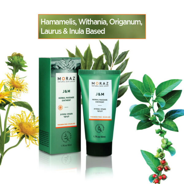J&M- Yrttipohjainen hierontavoide lihaksille ja nivelille 50 ml