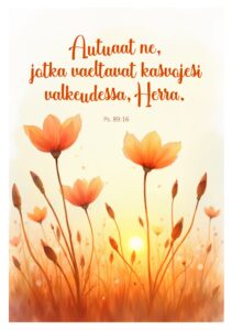 Kaksiosainen kortti - Autuaat ne, jotka vaeltavat (sis.kuoren)