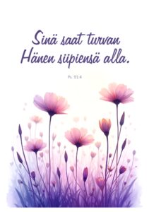 Kaksiosainen kortti - Sinä saat turvan (sis.kuoren)