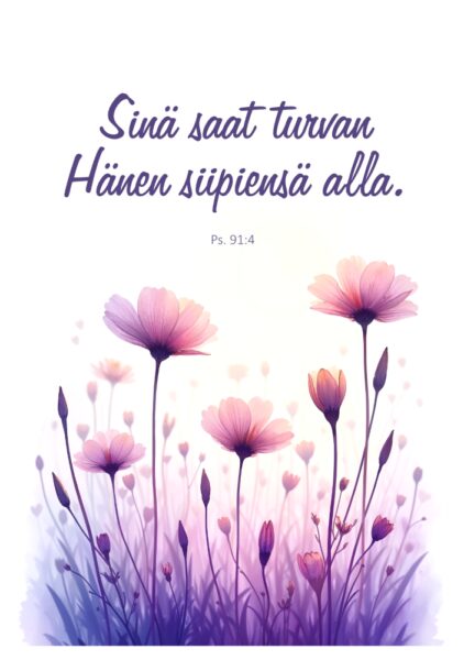 Kaksiosainen kortti - Sinä saat turvan (sis.kuoren)