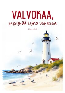 Kaksiosainen kortti - Valvokaa (sis.kuoren)