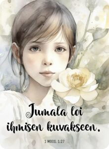 Magneetti "Jumala loi ihmisen kuvakseen."