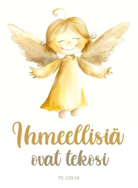 Magneetti "Ihmeellisiä ovat tekosi."