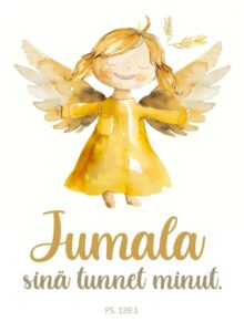 Magneetti "Jumala, sinä tunnet minut."