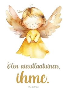 Magneetti "Olen ainutlaatuinen, ihme."