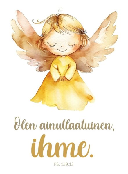 Magneetti "Olen ainutlaatuinen, ihme."