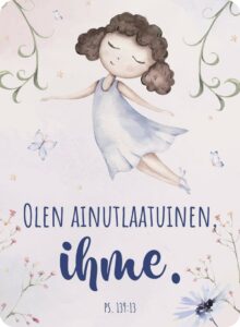 Magneetti "Olen ainutlaatuinen, ihme"