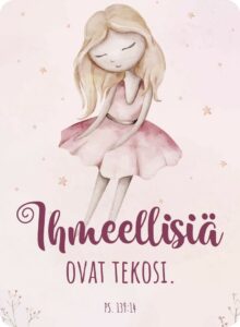 Magneetti "Ihmeellisiä ovat tekosi."