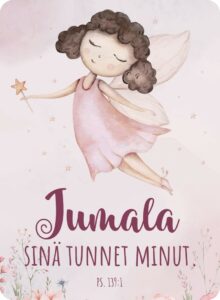 Magneetti "Jumala, sinä tunnet minut"